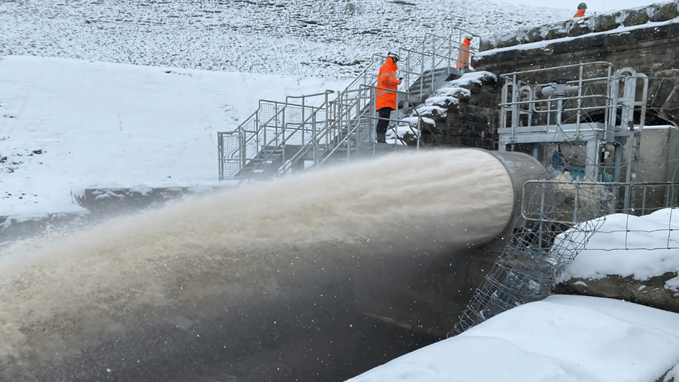 Fixed Cone Free Discharge Valves Content Image Burnhope in action