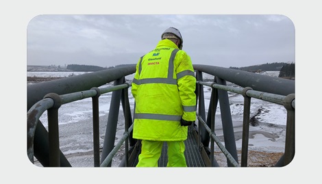 Engineering Site Solutions Engineer on site