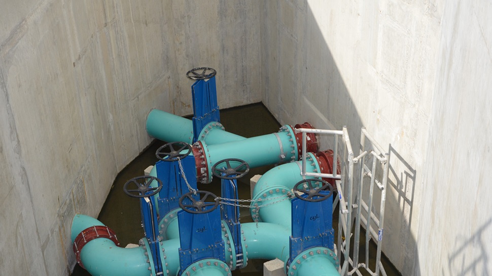 Valve supply and installation knife gate valves