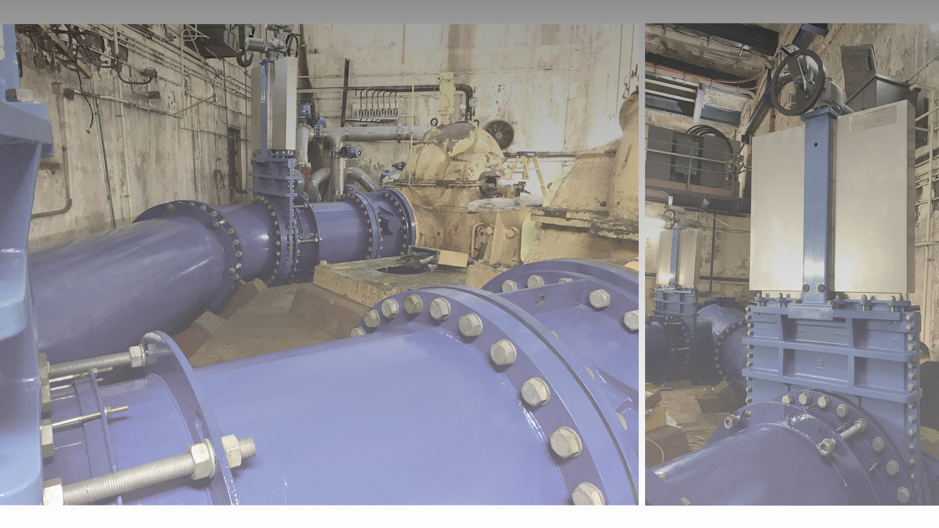 Dry Dock Case Study Knife Gate Valve and Check Valve and refurbishment of installation