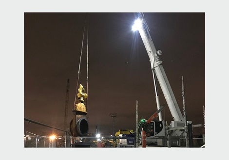 Dry dock valve removal. Glenfield Invicta refurbishment case study