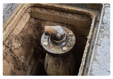 Air Valve in a chamber