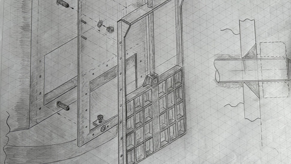 Meticulous penstock underwater planning