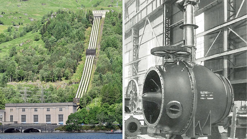 Sloy Hydro Station and Original Valve