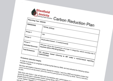 Carbon Reduction Plan