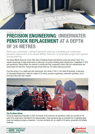 Penstock Underwater Engineering Excellence. Downloadable PDF