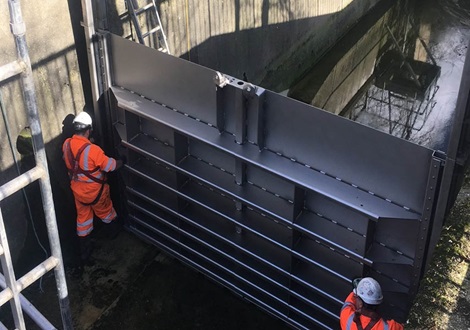 5 meter Penstock installation by Glenfield Invicta