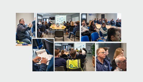Scottish Water Visit Glenfield Invicta Training sessions
