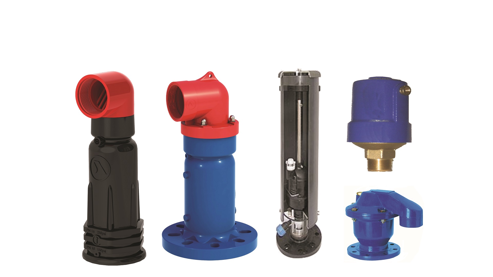 Water air valves